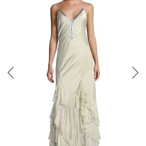 beautiful off white dress